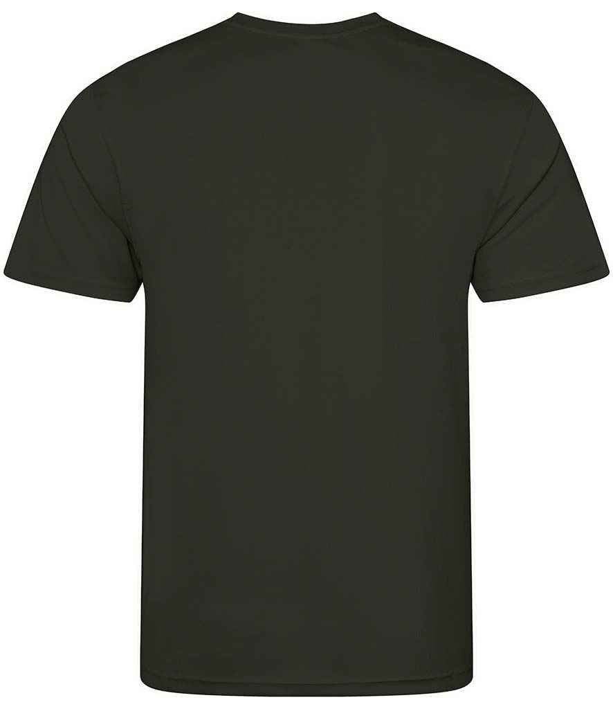 Just Cool JC001 Combat Green Back - Ready to be Printed by Custard Workwear - Cheap Personalised and Customised Workwear in Nottinghamshire, Derbyshire and Leicestershire