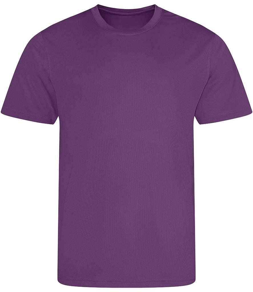 Just Cool JC001 Magenta Magic Front - Ready to be Printed by Custard Workwear - Cheap Personalised and Customised Workwear in Nottinghamshire, Derbyshire and Leicestershire