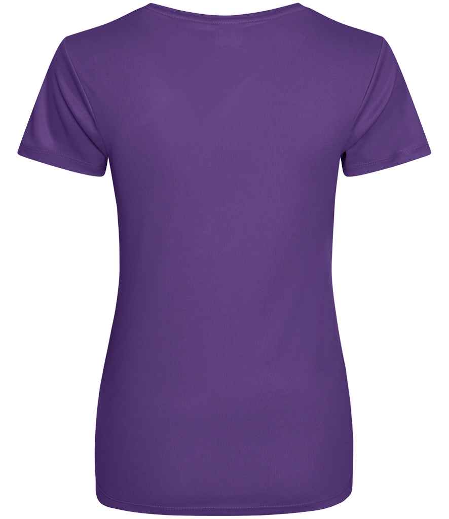 Just Cool JC005 Purple Back - Ready to be Printed by Custard Workwear - Cheap Personalised and Customised Workwear in Nottinghamshire, Derbyshire and Leicestershire