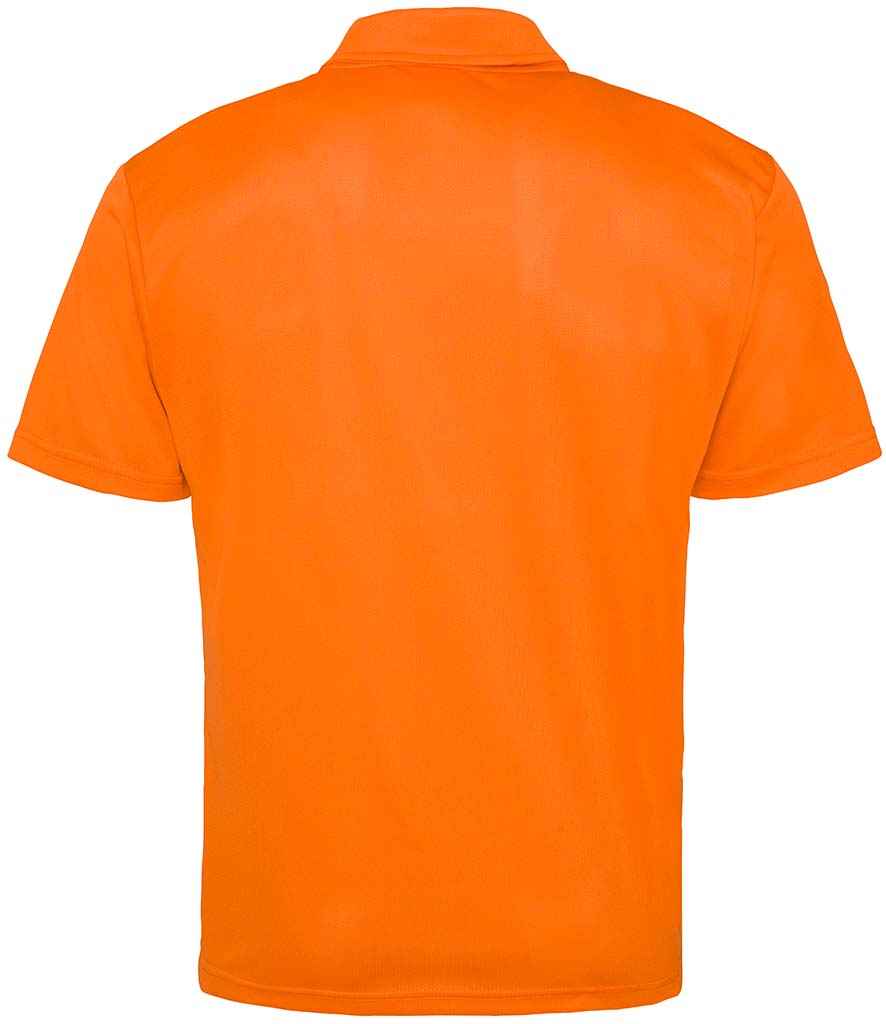 Just Cool JC040 Orange Crush Back - Ready to be Embroidered and Printed by Custard Workwear - Cheap Personalised and Customised Workwear in Nottinghamshire, Derbyshire and Leicestershire