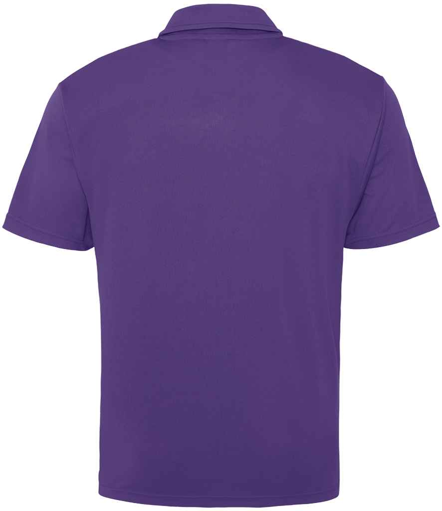 Just Cool JC040 Purple Back -  Ready to be Embroidered and Printed by Custard Workwear - Cheap Personalised and Customised Workwear in Nottinghamshire, Derbyshire and Leicestershire
