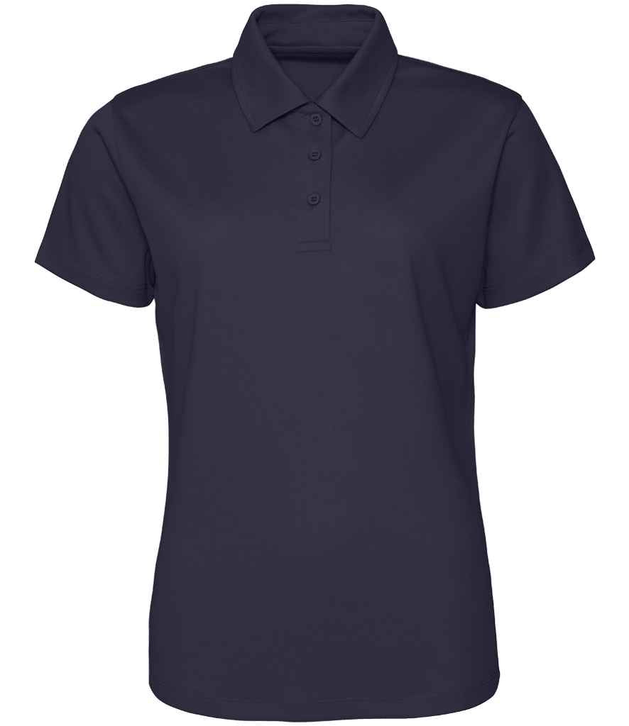 Just Cool JC045 French Navy Front - Ready to be Embroidered and Printed by Custard Workwear - Cheap Personalised and Customised Workwear in Nottinghamshire, Derbyshire and Leicestershire