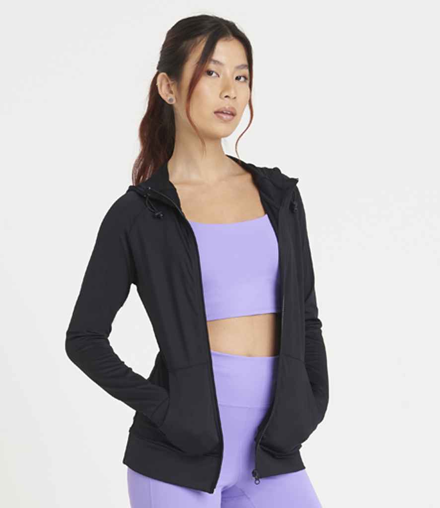 Just Cool JC058 Jet Black Model - Ready to be Embroidered and Printed by Custard Workwear - Cheap Personalised and Customised Workwear in Nottinghamshire, Derbyshire and Leicestershire