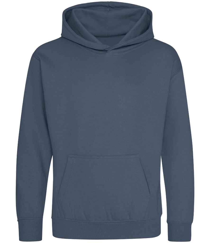Just Hoods JH001B Airforce Blue Front - Ready to be Embroidered and Printed by Custard Workwear - Cheap Personalised and Customised Workwear in Nottinghamshire, Derbyshire and Leicestershire