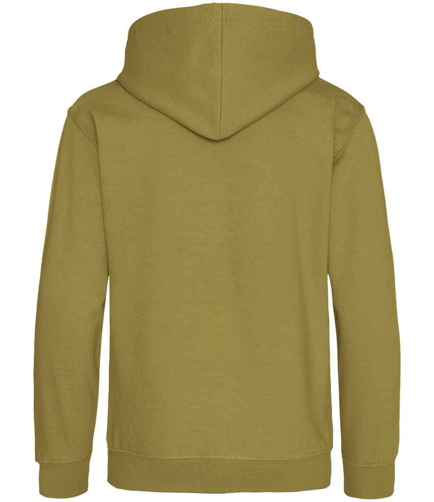 Just Hoods JH001B Khaki Back - Ready to be Embroidered and Printed by Custard Workwear - Cheap Personalised and Customised Workwear in Nottinghamshire, Derbyshire and Leicestershire