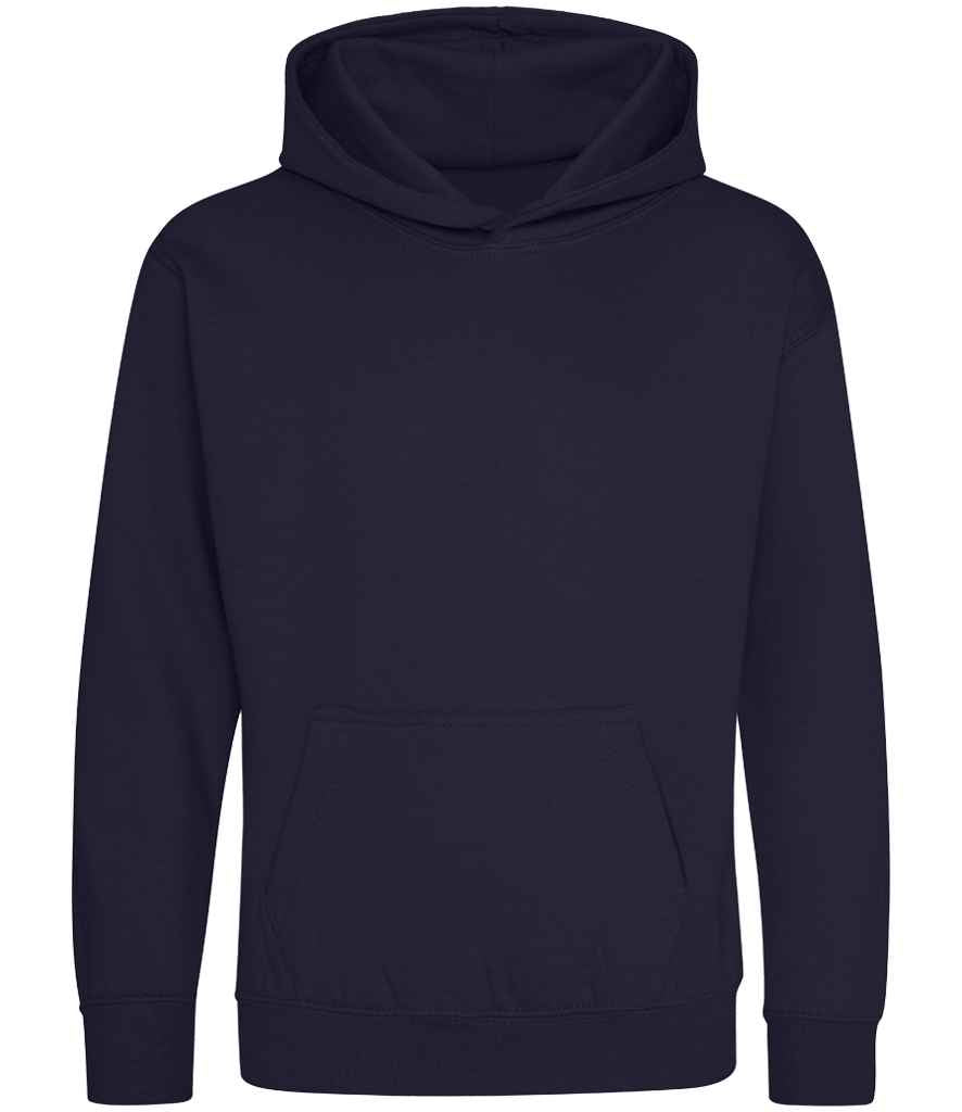 Just Hoods JH001B New French Navy Front - Ready to be Embroidered and Printed by Custard Workwear - Cheap Personalised and Customised Workwear in Nottinghamshire, Derbyshire and Leicestershire