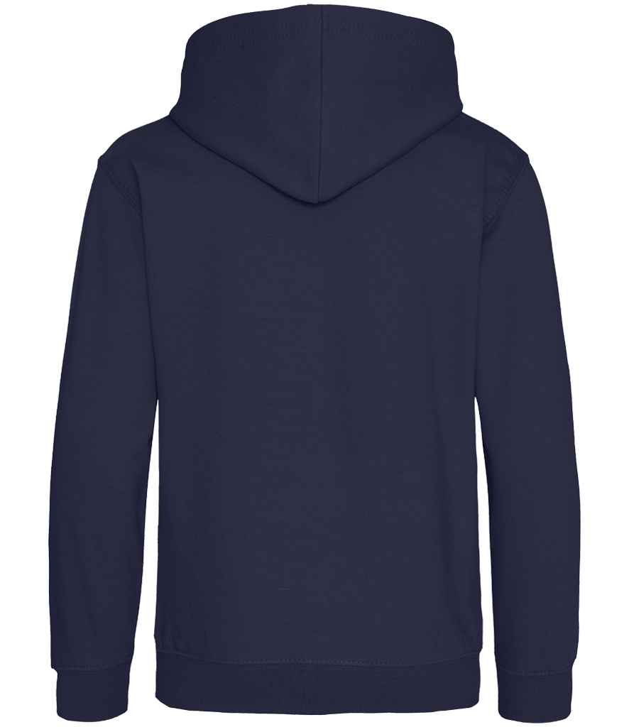 Just Hoods JH001B Oxford Navy Back - Ready to be Embroidered and Printed by Custard Workwear - Cheap Personalised and Customised Workwear in Nottinghamshire, Derbyshire and Leicestershire