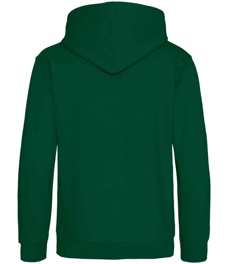Just Hoods JH001B Rainforest Green Back - Ready to be Embroidered and Printed by Custard Workwear - Cheap Personalised and Customised Workwear in Nottinghamshire, Derbyshire and Leicestershire