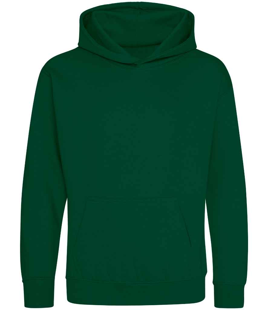 Just Hoods JH001B Rainforest Green Front - Ready to be Embroidered and Printed by Custard Workwear - Cheap Personalised and Customised Workwear in Nottinghamshire, Derbyshire and Leicestershire