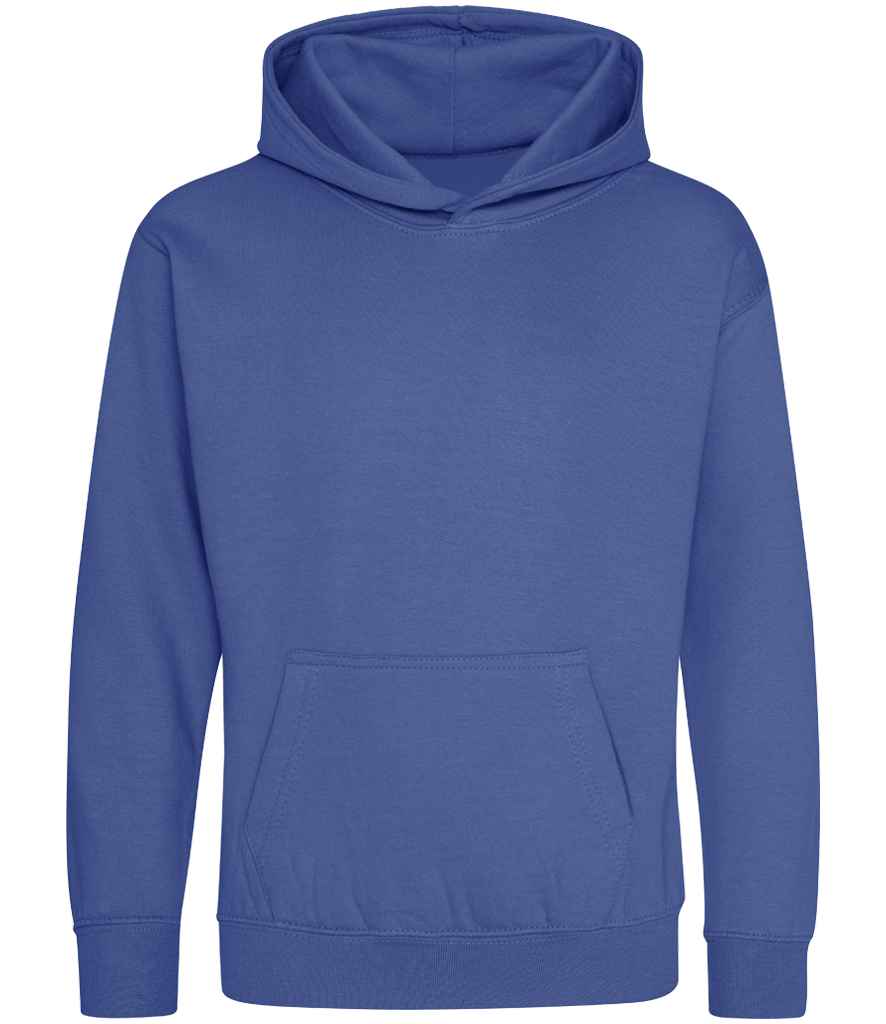 Just Hoods JH001B Royal Blue Front - Ready to be Embroidered and Printed by Custard Workwear - Cheap Personalised and Customised Workwear in Nottinghamshire, Derbyshire and Leicestershire