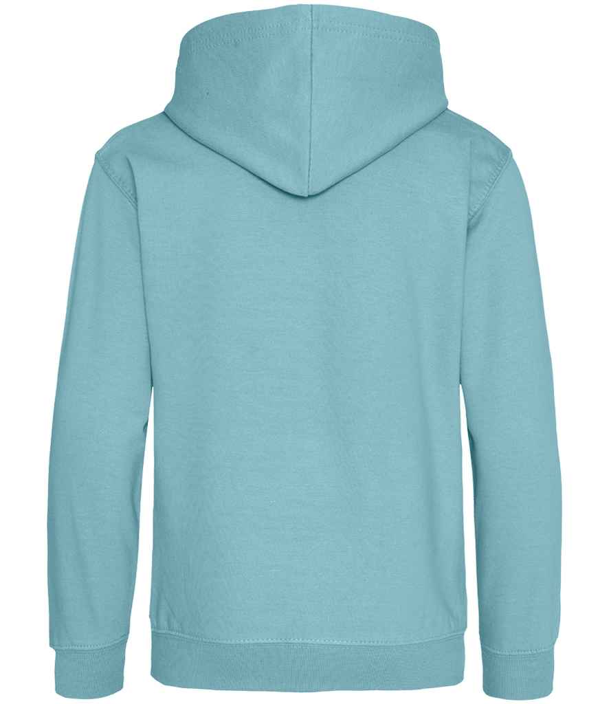 Just Hoods JH001B Seafoam Back - Ready to be Embroidered and Printed by Custard Workwear - Cheap Personalised and Customised Workwear in Nottinghamshire, Derbyshire and Leicestershire
