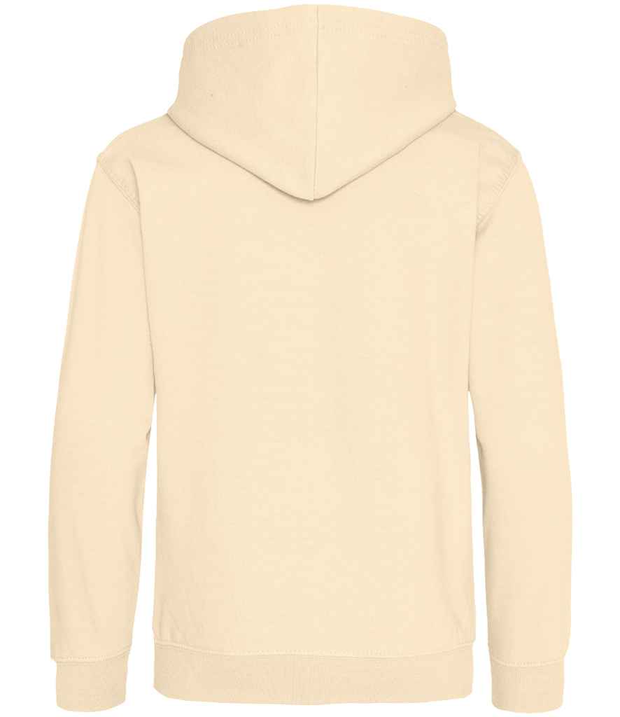 Just Hoods JH001B Vanilla Milkshake Back - Ready to be Embroidered and Printed by Custard Workwear - Cheap Personalised and Customised Workwear in Nottinghamshire, Derbyshire and Leicestershire