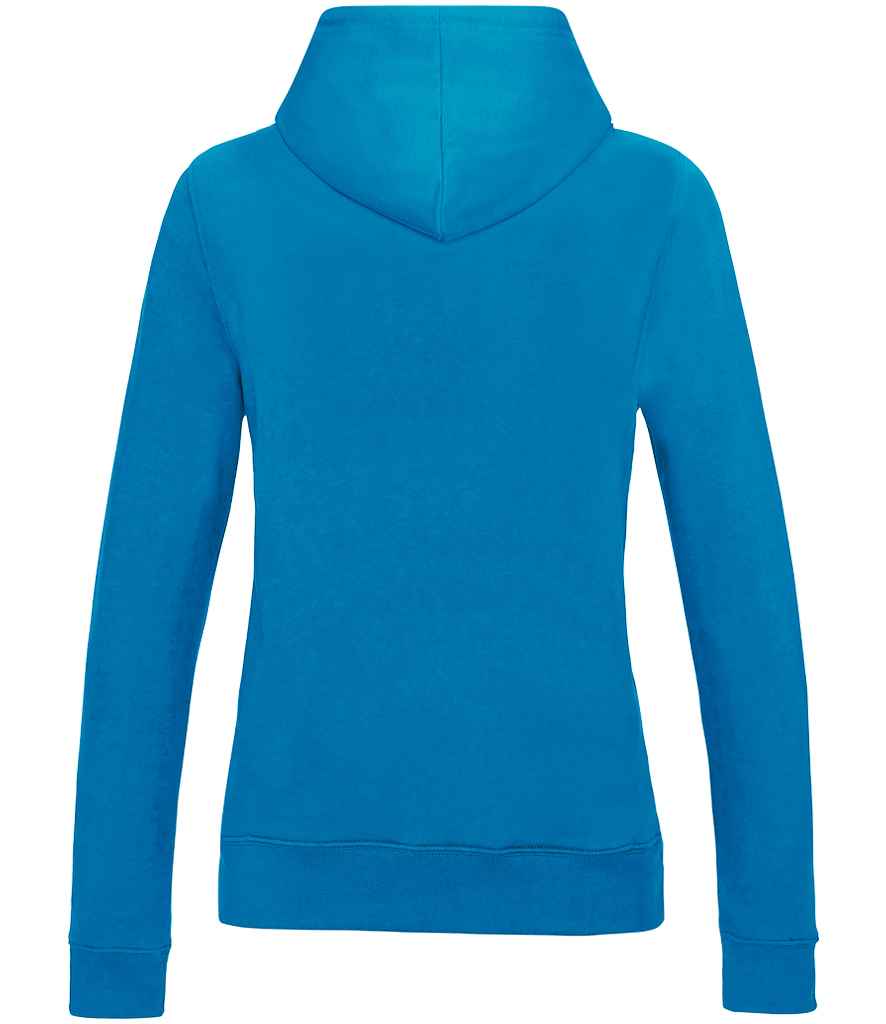Just Hoods JH001F Sapphire Blue Back - Ready to be Embroidered and Printed by Custard Workwear - Cheap Personalised and Customised Workwear in Nottinghamshire, Derbyshire and Leicestershire
