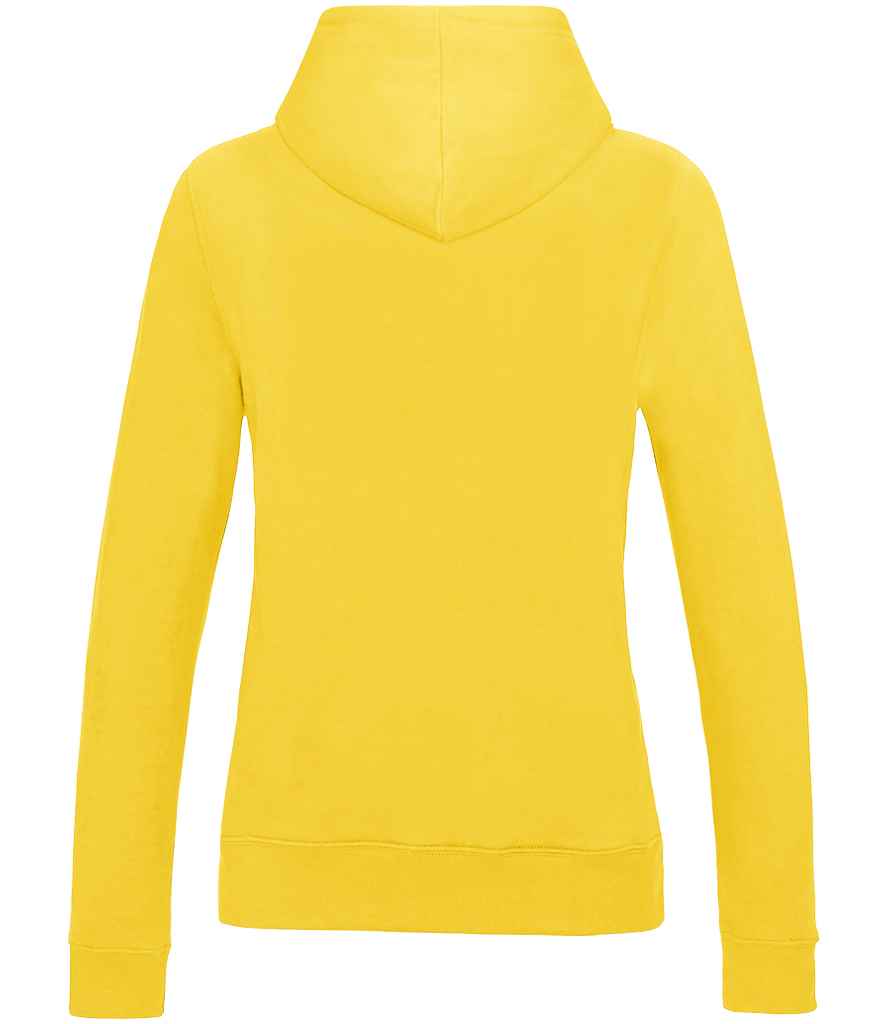 Just Hoods JH001F Sun Yellow Back - Ready to be Embroidered and Printed by Custard Workwear - Cheap Personalised and Customised Workwear in Nottinghamshire, Derbyshire and Leicestershire