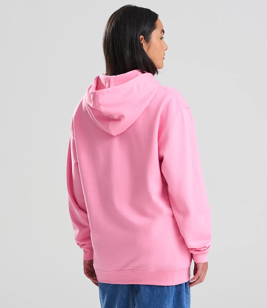 JH001 - College Hoodie | Bubblegum Pink