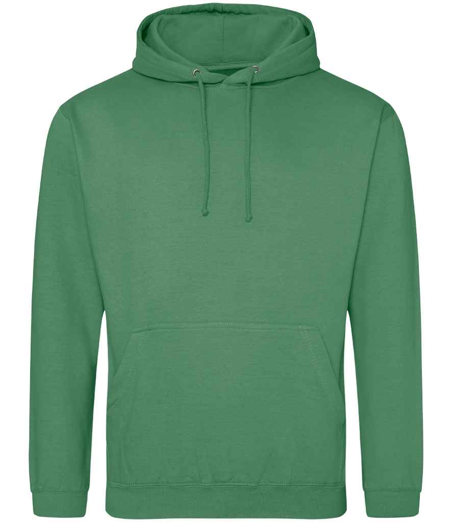 Just Hoods JH001 Cactus Green Front - Ready to be Embroidered and Printed by Custard Workwear - Cheap Personalised and Customised Workwear in Nottinghamshire, Derbyshire and Leicestershire