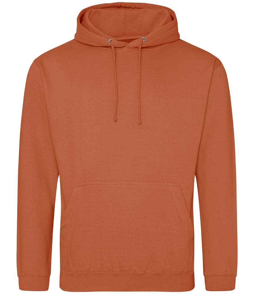 Just Hoods JH001 Ginger Biscuit Front - Ready to be Embroidered and Printed by Custard Workwear - Cheap Personalised and Customised Workwear in Nottinghamshire, Derbyshire and Leicestershire