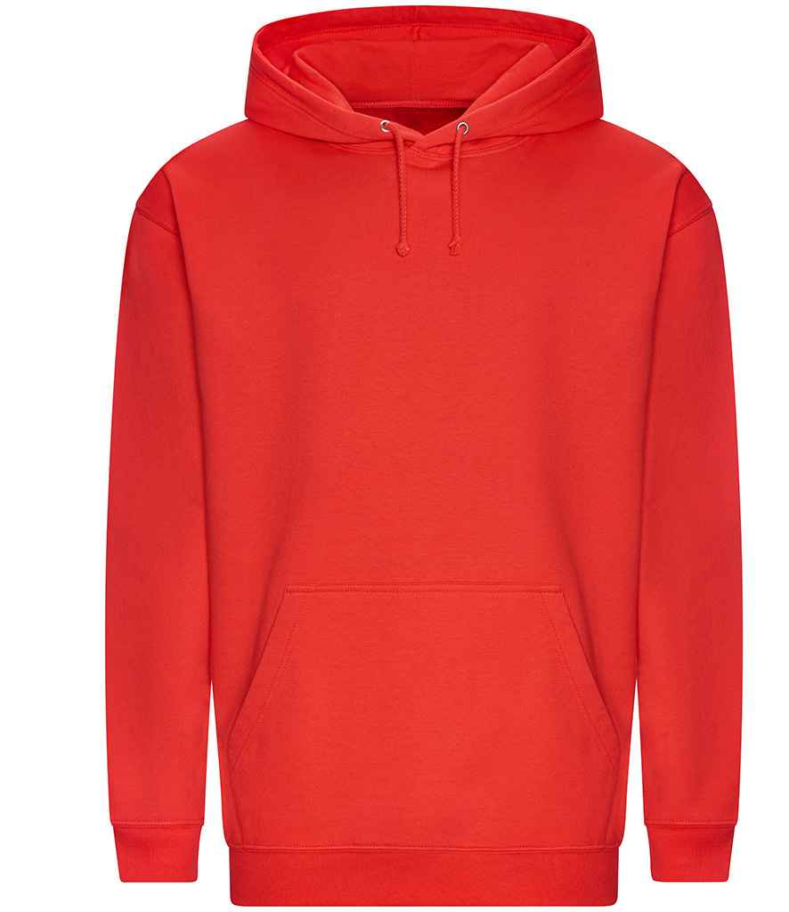 Just Hoods JH001 Soft Red Front - Ready to be Embroidered and Printed by Custard Workwear - Cheap Personalised and Customised Workwear in Nottinghamshire, Derbyshire and Leicestershire