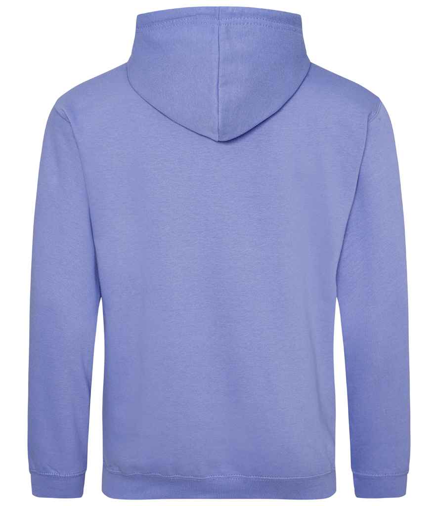Just Hoods JH001 True Violet Back - Ready to be Embroidered and Printed by Custard Workwear - Cheap Personalised and Customised Workwear in Nottinghamshire, Derbyshire and Leicestershire