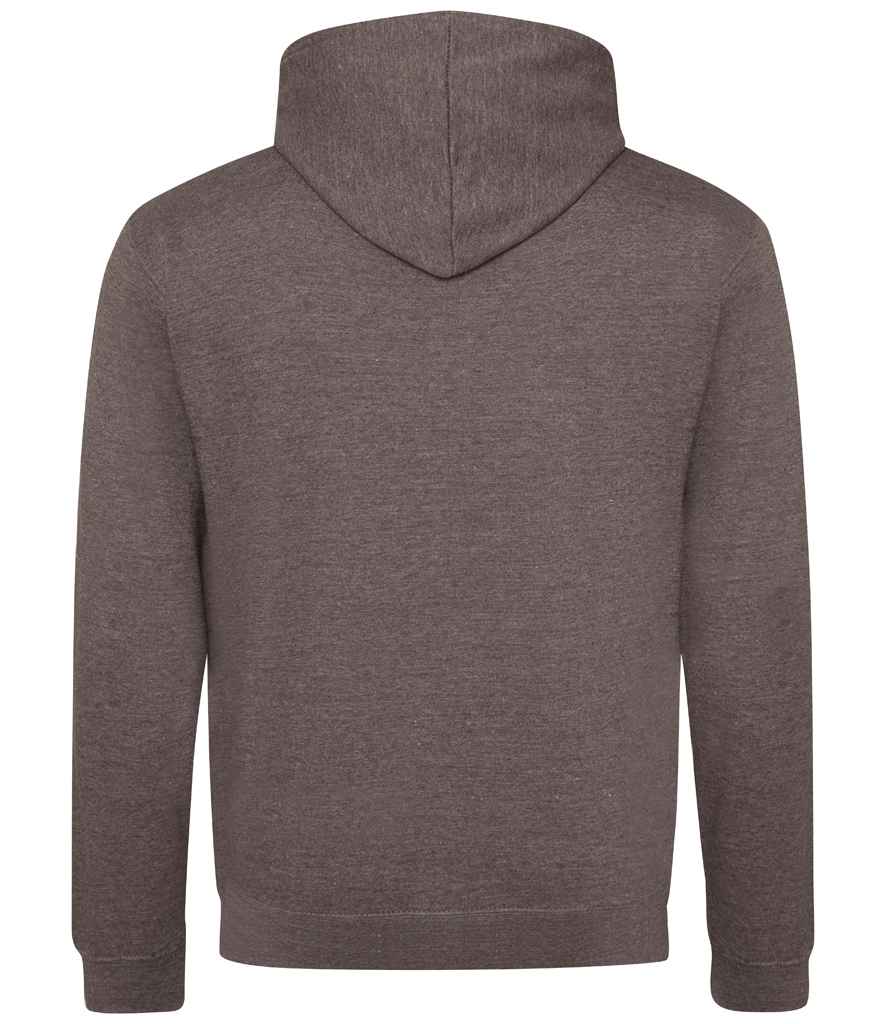 Just Hoods JH003 Charcoal/Orange Crush Back - Ready to be Embroidered and Printed by Custard Workwear - Cheap Personalised and Customised Workwear in Nottinghamshire, Derbyshire and Leicestershire