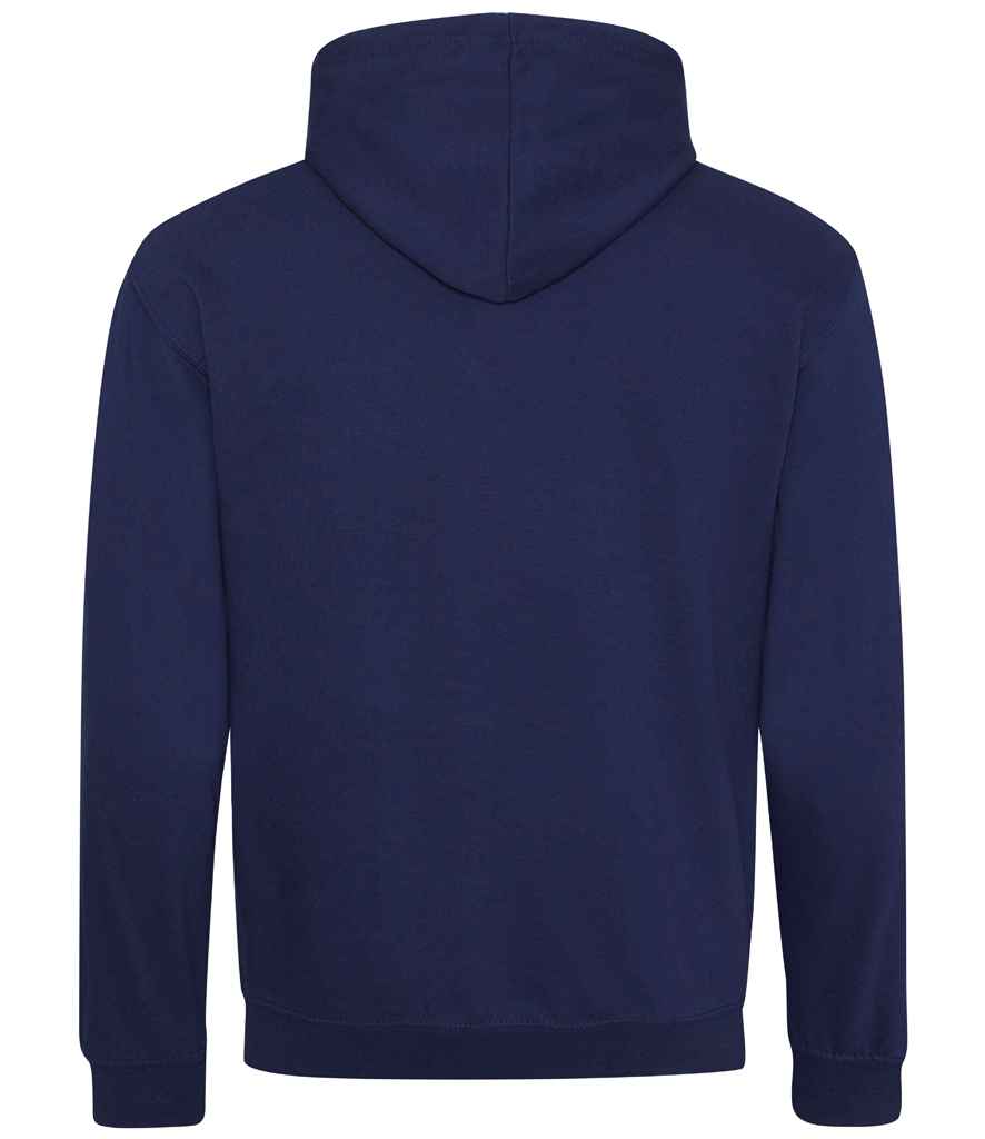 Just Hoods JH003 Oxford Navy/Sun Yellow Back - Ready to be Embroidered and Printed by Custard Workwear - Cheap Personalised and Customised Workwear in Nottinghamshire, Derbyshire and Leicestershire