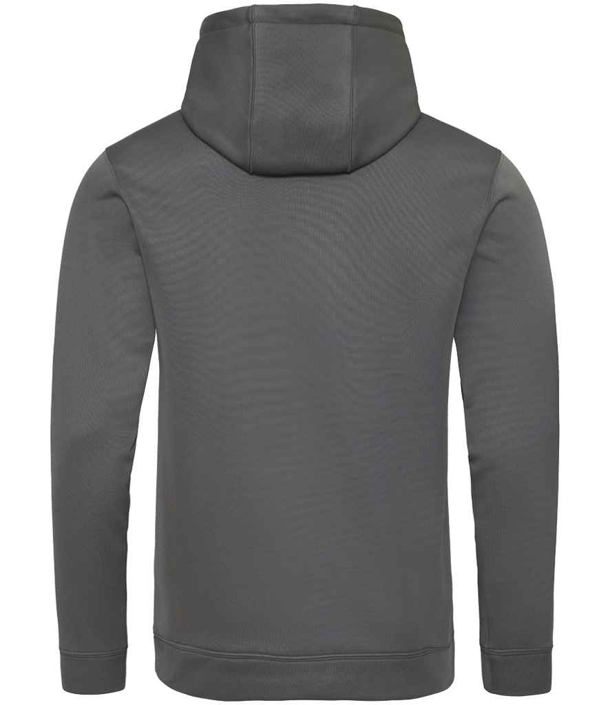 Just Hoods JH006 Steel Grey Back - Ready to be Embroidered and Printed by Custard Workwear - Cheap Personalised and Customised Workwear in Nottinghamshire, Derbyshire and Leicestershire