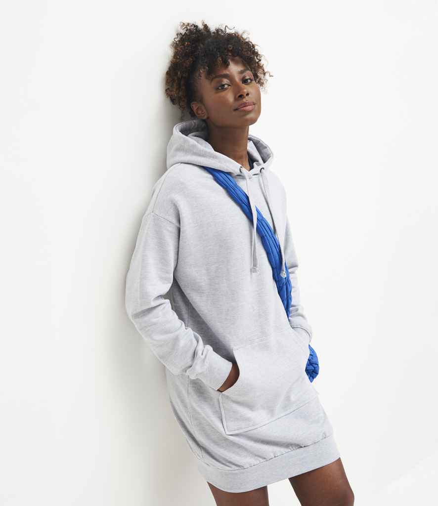 Just Hoods JH015 Heather Grey Model - Ready to be Embroidered and Printed by Custard Workwear - Cheap Personalised and Customised Workwear in Nottinghamshire, Derbyshire and Leicestershire