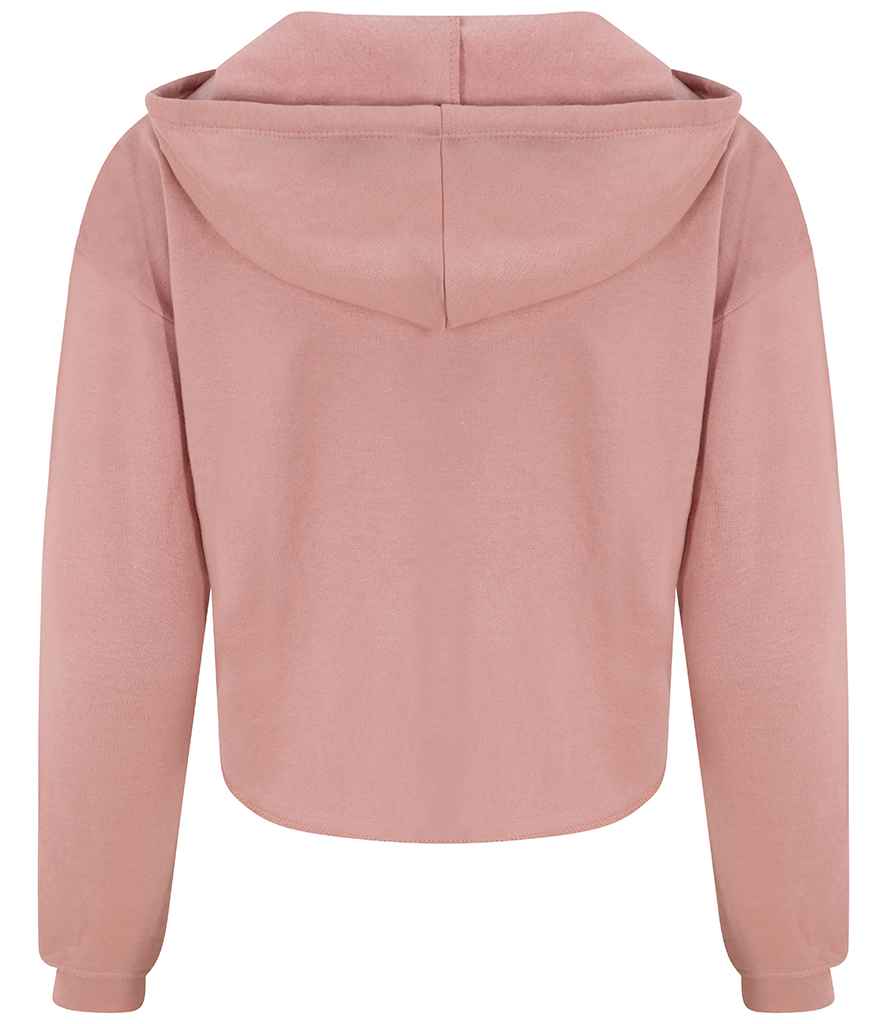 Just Hoods JH016 Dusty Pink Back - Ready to be Embroidered and Printed by Custard Workwear - Cheap Personalised and Customised Workwear in Nottinghamshire, Derbyshire and Leicestershire