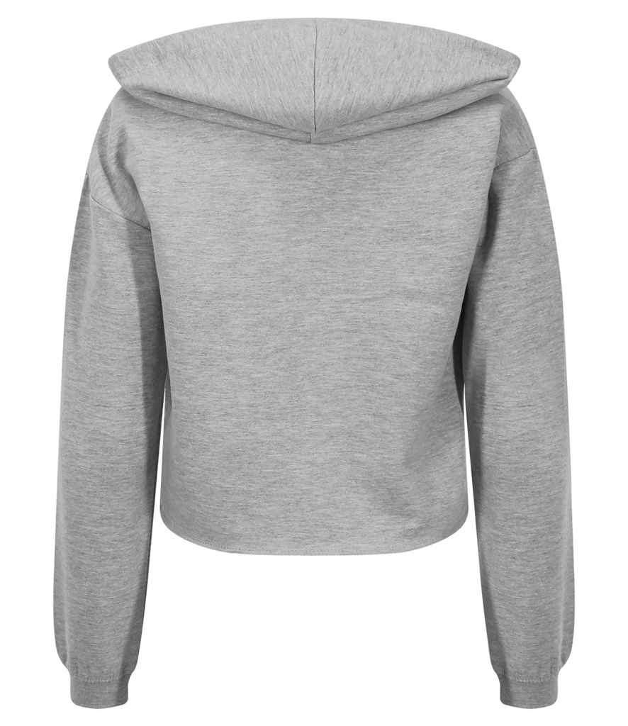 Just Hoods JH016 Heather Grey Back -  Ready to be Embroidered and Printed by Custard Workwear - Cheap Personalised and Customised Workwear in Nottinghamshire, Derbyshire and Leicestershire