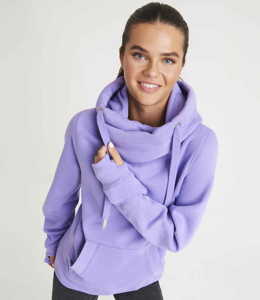 Just Hoods JH021 Digital Lavender Model - Ready to be Embroidered and Printed by Custard Workwear - Cheap Personalised and Customised Workwear in Nottinghamshire, Derbyshire and Leicestershire