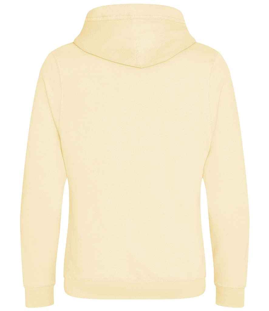 Just Hoods JH021 Vanilla Milkshake Back - Ready to be Embroidered and Printed by Custard Workwear - Cheap Personalised and Customised Workwear in Nottinghamshire, Derbyshire and Leicestershire