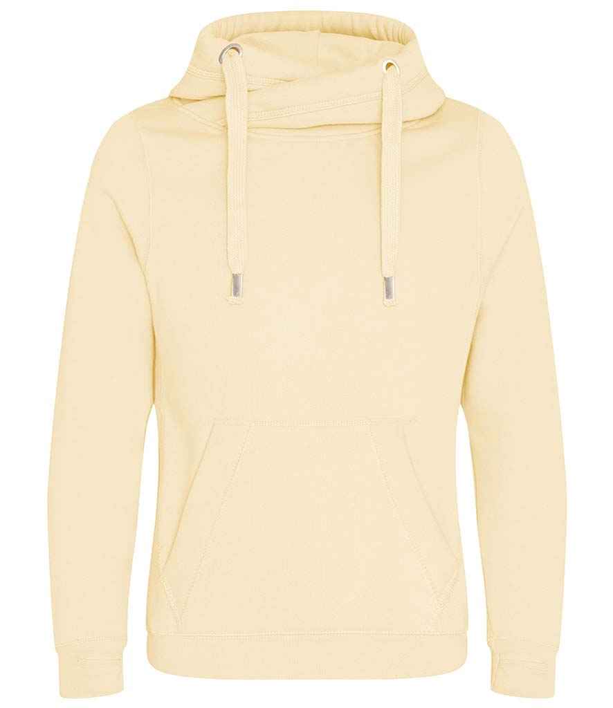 Just Hoods JH021 Vanilla Milkshake Front - Ready to be Embroidered and Printed by Custard Workwear - Cheap Personalised and Customised Workwear in Nottinghamshire, Derbyshire and Leicestershire