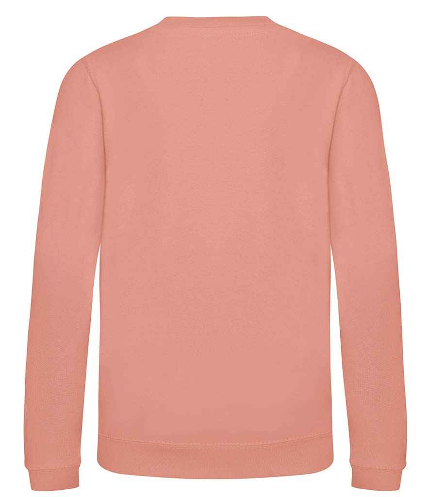 Just Hoods JH030B Dusty Pink Back - Ready to be Embroidered and Printed by Custard Workwear - Cheap Personalised and Customised Workwear in Nottinghamshire, Derbyshire and Leicestershire
