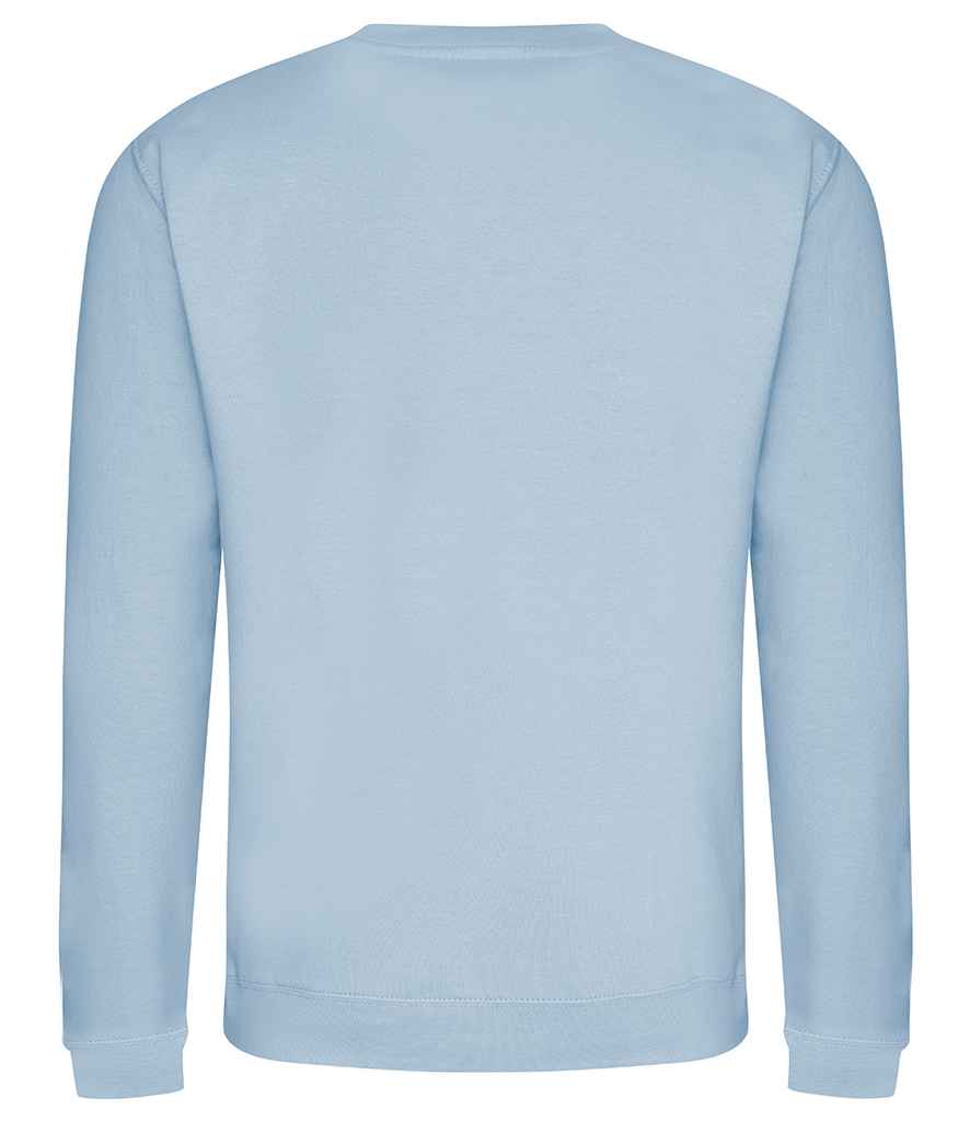 Just Hoods JH030 Sky Blue Back - Ready to be Embroidered and Printed by Custard Workwear - Cheap Personalised and Customised Workwear in Nottinghamshire, Derbyshire and Leicestershire