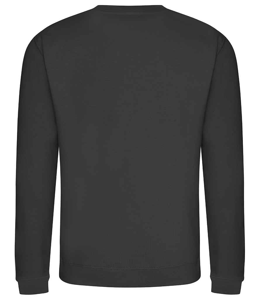 Just Hoods JH030 Storm Grey Back - Ready to be Embroidered and Printed by Custard Workwear - Cheap Personalised and Customised Workwear in Nottinghamshire, Derbyshire and Leicestershire