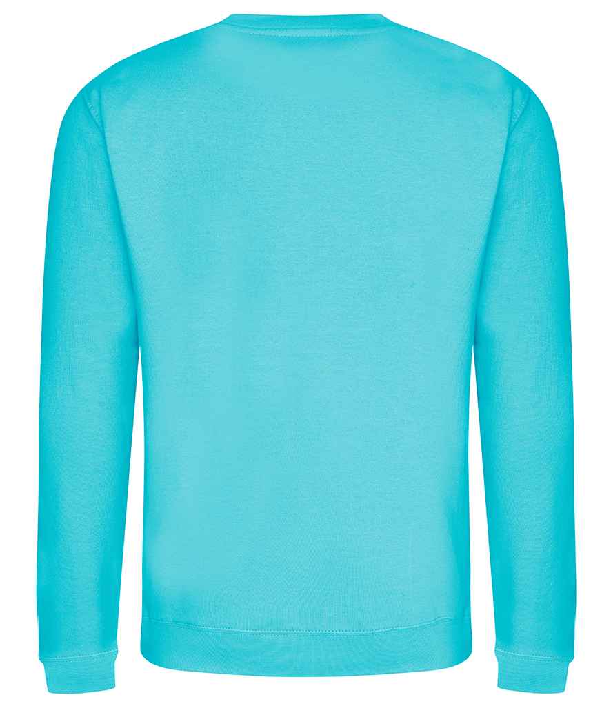 Just Hoods JH030 Turquoise Surf Back - Ready to be Embroidered and Printed by Custard Workwear - Cheap Personalised and Customised Workwear in Nottinghamshire, Derbyshire and Leicestershire