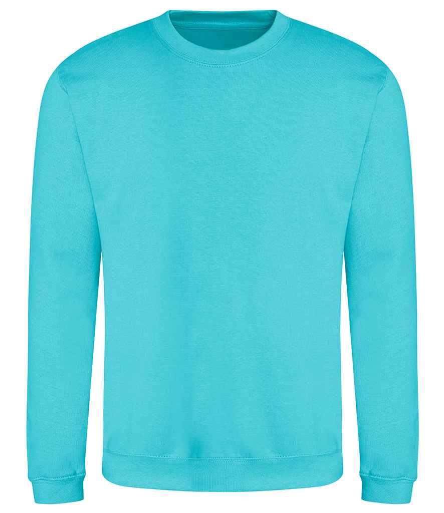 Just Hoods JH030 Turquoise Surf Front - Ready to be Embroidered and Printed by Custard Workwear - Cheap Personalised and Customised Workwear in Nottinghamshire, Derbyshire and Leicestershire