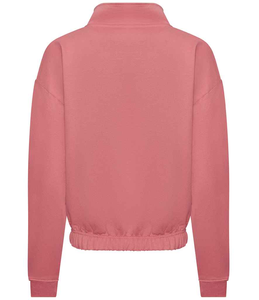 Just Hoods JH037 Dusty Rose Back - Ready to be Embroidered and Printed by Custard Workwear - Cheap Personalised and Customised Workwear in Nottinghamshire, Derbyshire and Leicestershire