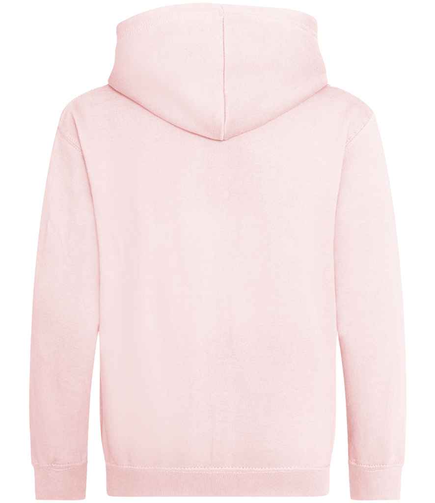 Just Hoods JH050B Baby Pink Back - Ready to be Embroidered and Printed by Custard Workwear - Cheap Personalised and Customised Workwear in Nottinghamshire, Derbyshire and Leicestershire