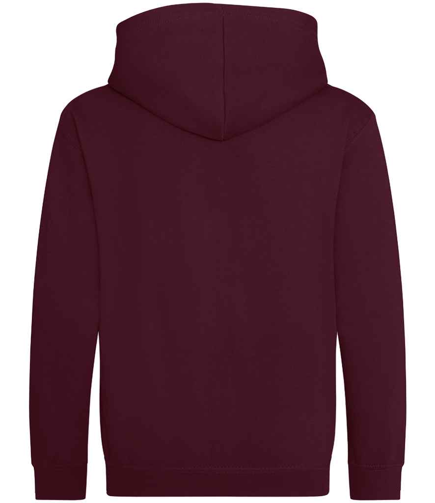 Just Hoods JH050B Burgundy Back - Ready to be Embroidered and Printed by Custard Workwear - Cheap Personalised and Customised Workwear in Nottinghamshire, Derbyshire and Leicestershire