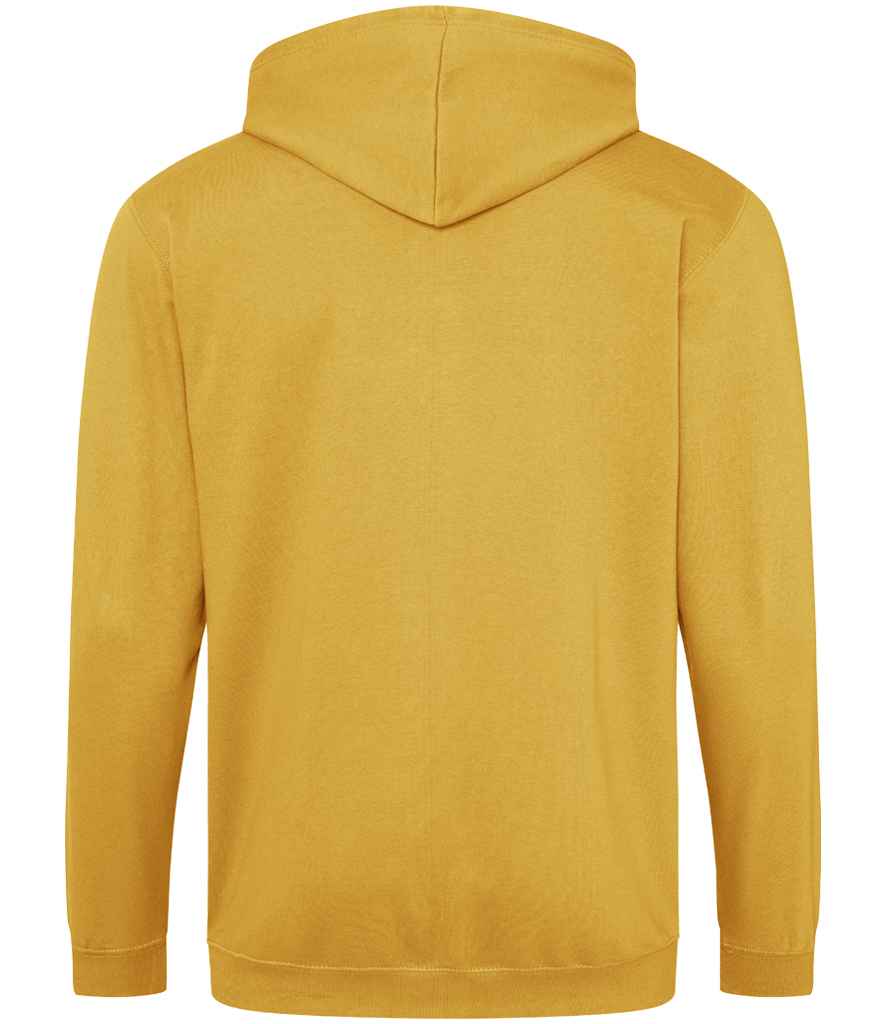 Just Hoods JH050 Mustard Back - Ready to be Embroidered and Printed by Custard Workwear - Cheap Personalised and Customised Workwear in Nottinghamshire, Derbyshire and Leicestershire