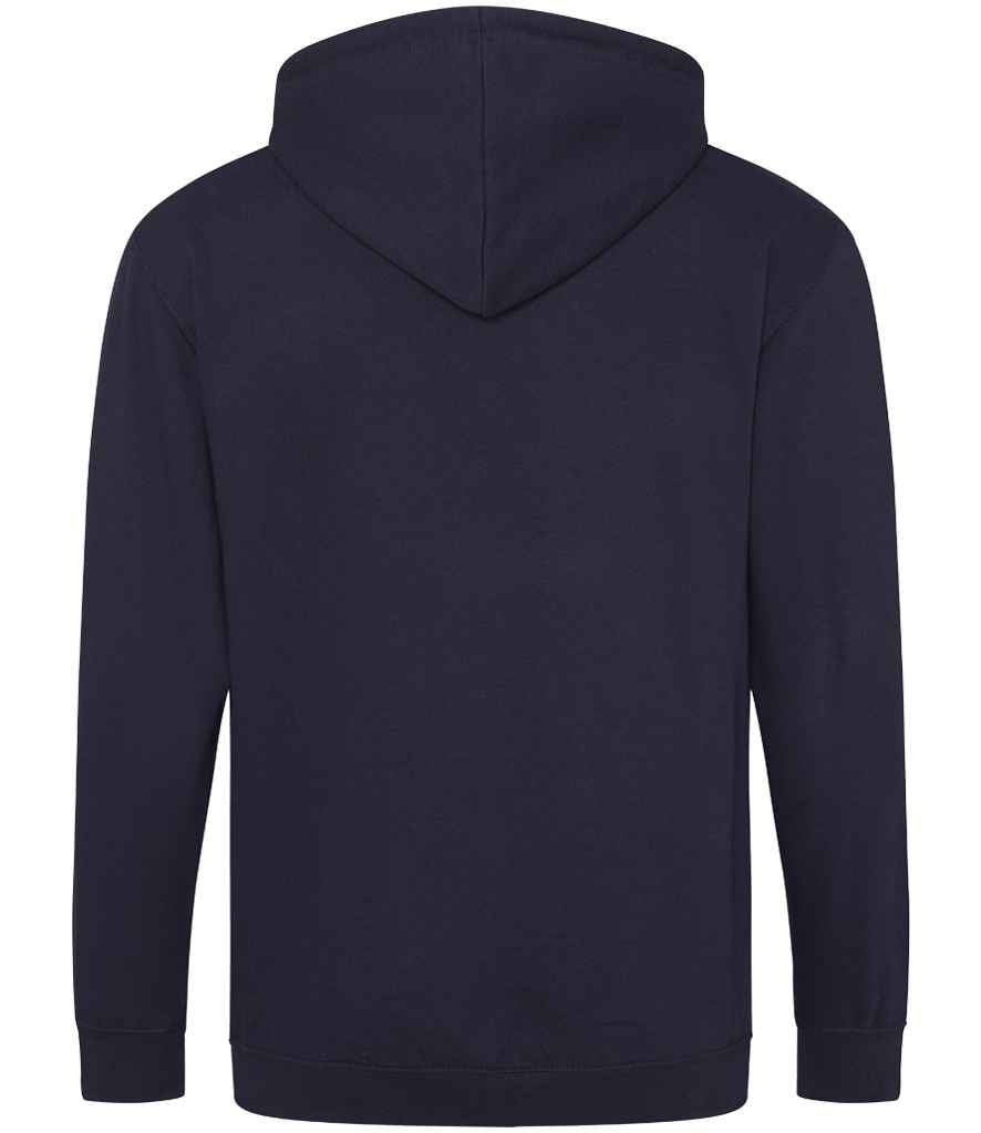 Just Hoods JH050 New French Navy Back - Ready to be Embroidered and Printed by Custard Workwear - Cheap Personalised and Customised Workwear in Nottinghamshire, Derbyshire and Leicestershire