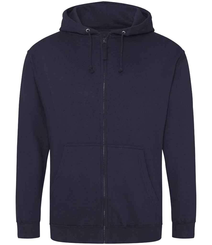 Just Hoods JH050 New French Navy Front - Ready to be Embroidered and Printed by Custard Workwear - Cheap Personalised and Customised Workwear in Nottinghamshire, Derbyshire and Leicestershire
