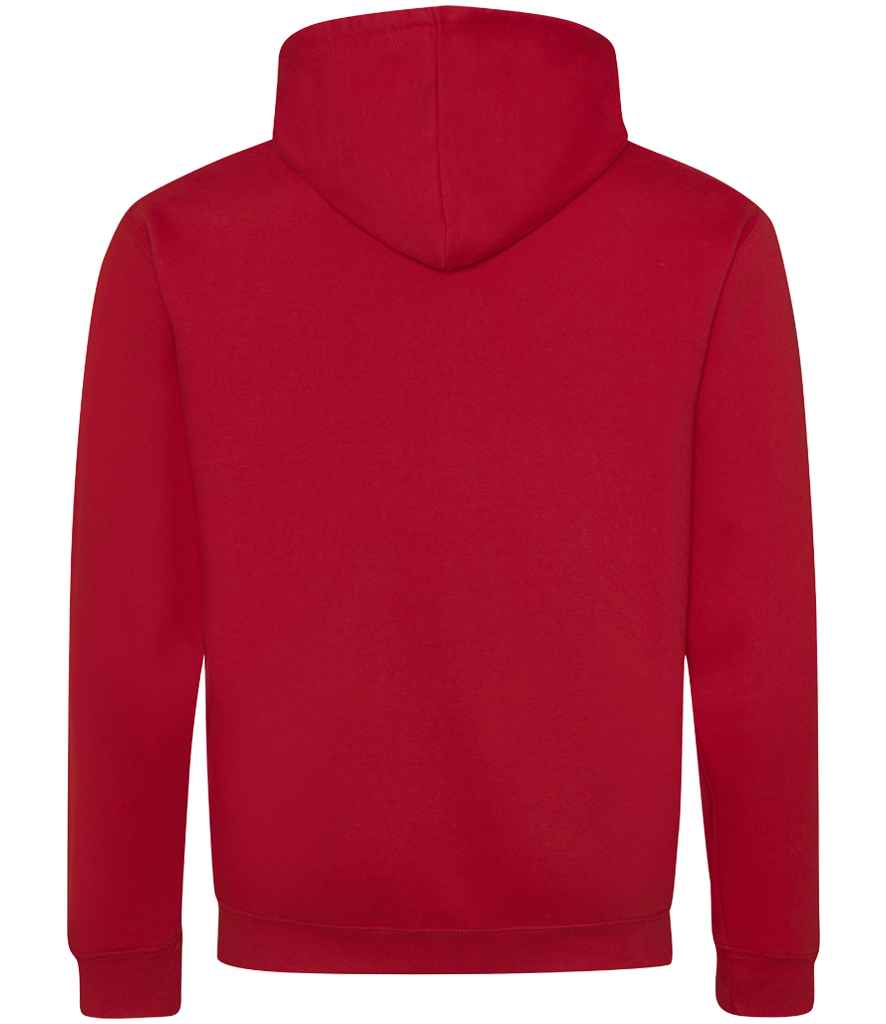 Just Hoods JH053 Fire Red/Jet Black Back - Ready to be Embroidered and Printed by Custard Workwear - Cheap Personalised and Customised Workwear in Nottinghamshire, Derbyshire and Leicestershire