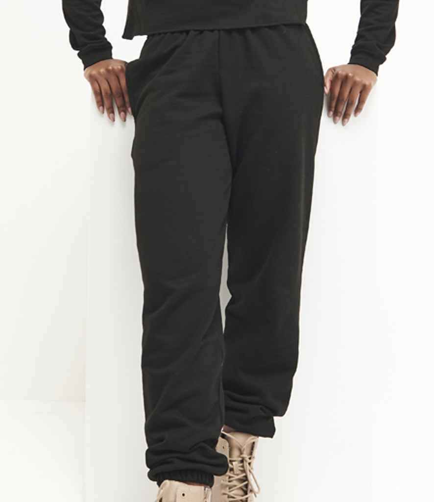 Just Hoods JH072 Jet Black Model - Ready to be by Custard Workwear - Cheap Personalised and Customised Workwear in Nottinghamshire, Derbyshire and Leicestershire