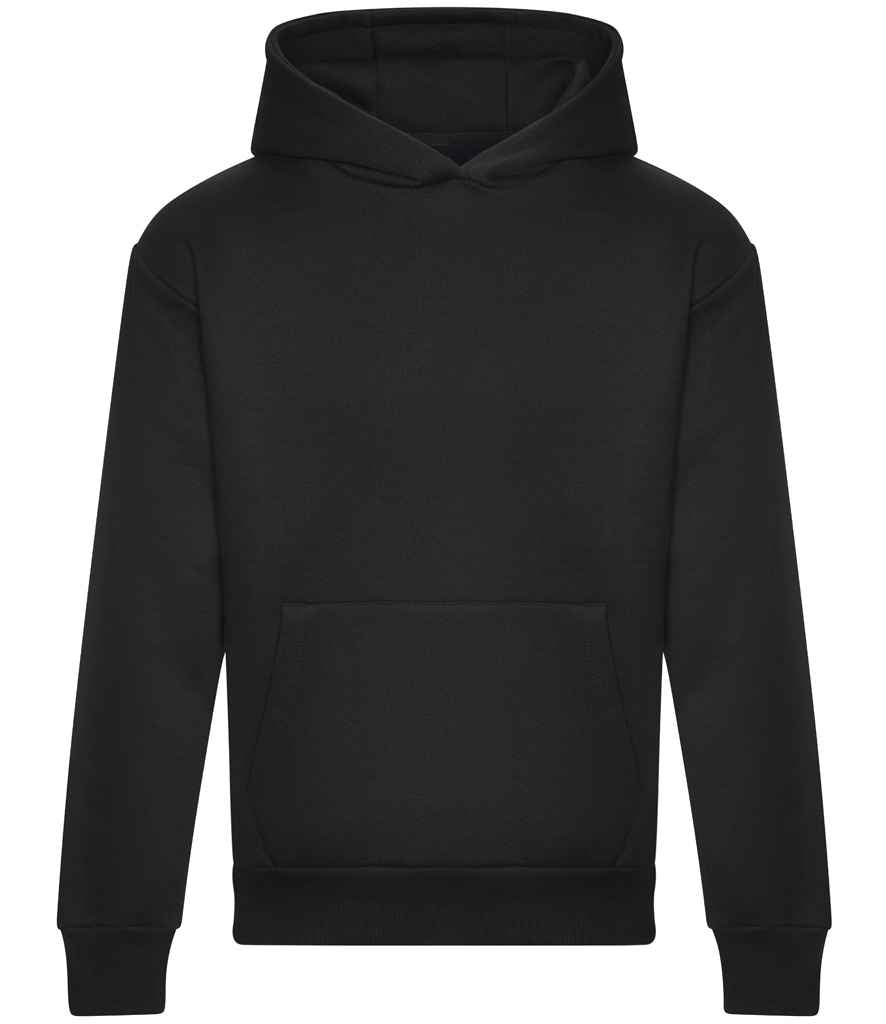 Just Hoods JH120 Deep Black Front - Ready to be Embroidered and Printed by Custard Workwear - Cheap Personalised and Customised Workwear in Nottinghamshire, Derbyshire and Leicestershire