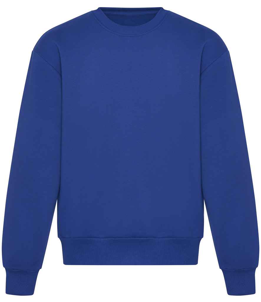 Just Hoods JH123 Bright Royal Front - Ready to be Embroidered and Printed by Custard Workwear - Cheap Personalised and Customised Workwear in Nottinghamshire, Derbyshire and Leicestershire