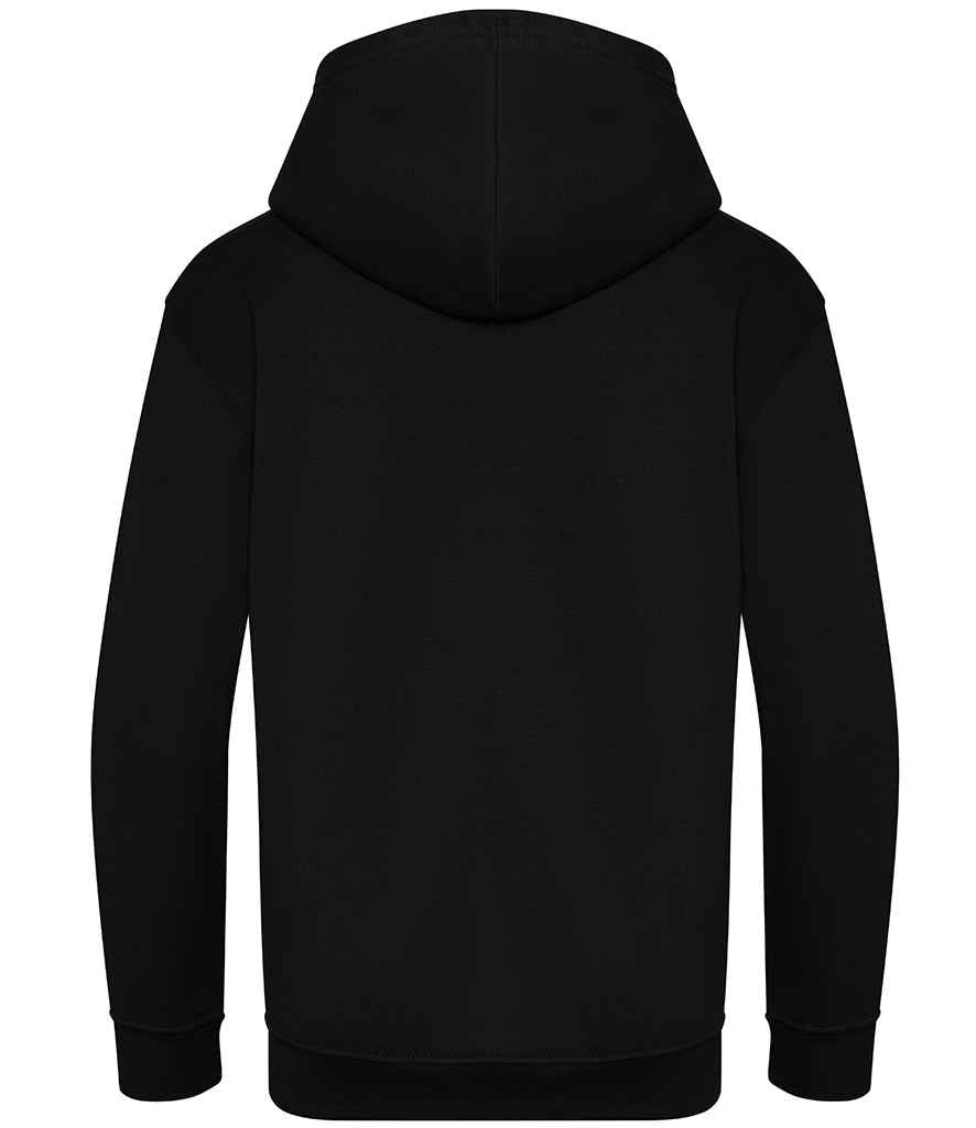 Just Hoods JH201B Deep black Back - Ready to be Embroidered and Printed by Custard Workwear - Cheap Personalised and Customised Workwear in Nottinghamshire, Derbyshire and Leicestershire