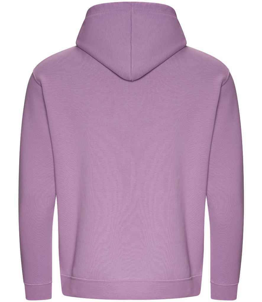 Just Hoods JH201 Lavender Back - Ready to be Embroidered and Printed by Custard Workwear - Cheap Personalised and Customised Workwear in Nottinghamshire, Derbyshire and Leicestershire