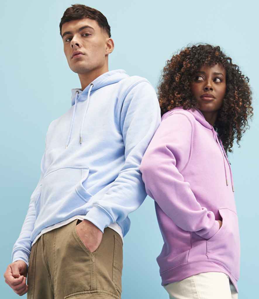 Just Hoods JH201 Sky blue Model - Ready to be Embroidered and Printed by Custard Workwear - Cheap Personalised and Customised Workwear in Nottinghamshire, Derbyshire and Leicestershire